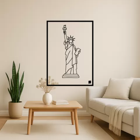The Statue of Liberty The Statue Of Liberty Lady Liberty Wall Art Framed