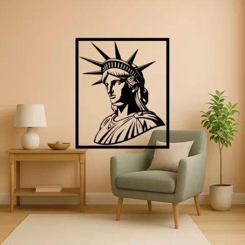 The Statue of Liberty The Statue Of Liberty Freedom Torch Wall Art Framed
