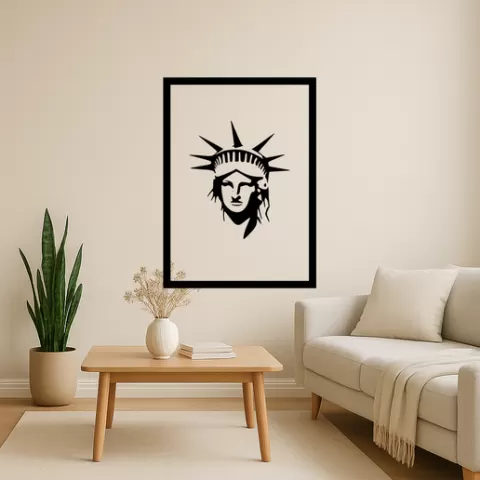The Statue of Liberty The Statue Of Liberty Freedom Torch Wall Art Framed