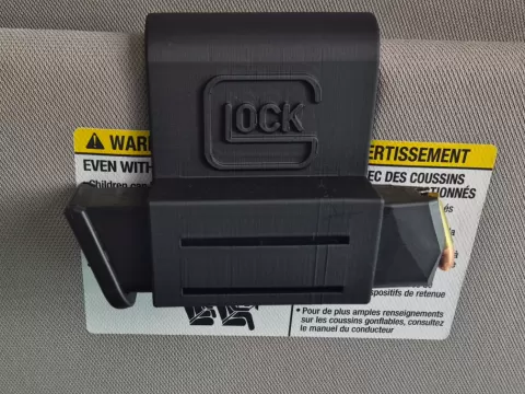 Glock Magazine Visor Clip / Mount for 9mm
