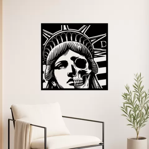 The Statue of Liberty The Statue Of Liberty Broken Shackle Wall Art Framed