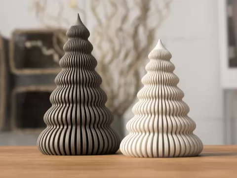 Christmas trees (tealight compatible)