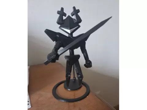 The roaring knight from deltarune
