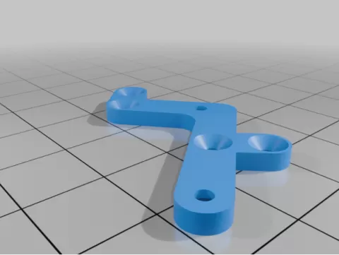 30x30 & 20x20mm mounting base adaptator to 25.5x25.5 for FC/DJI O4 upgrade