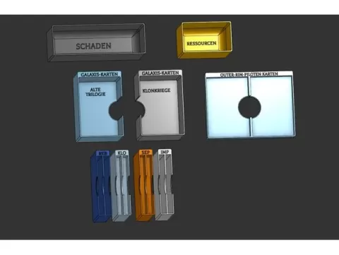 Star Wars The Deckbuiling Game Inlay/Insert