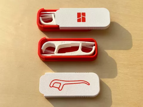 Slide Floss Case / Small Parts Box