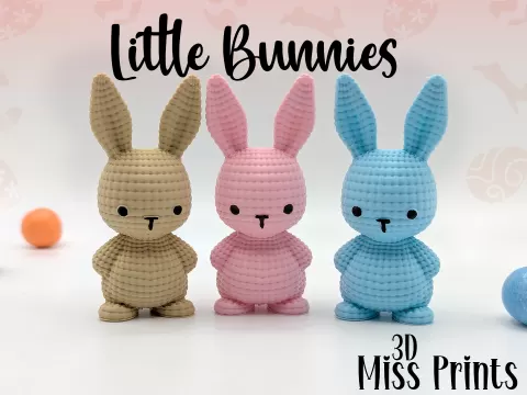 Little Knitted Bunnies