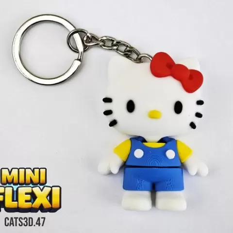 Hello Kitty Mini Flexi Keychain