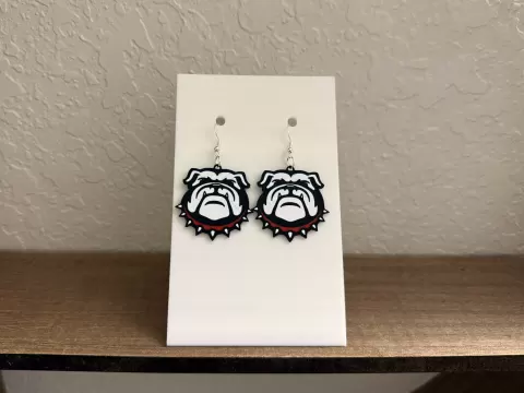Georgia (UGA/Uga) Dangle Earrings