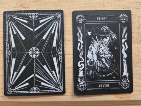 DND Tarokka Deck- Colored Layers