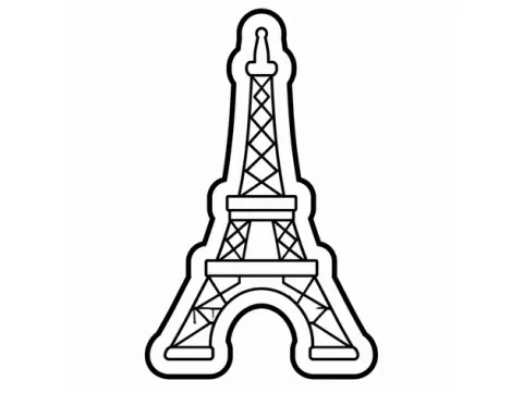 Eiffel Tower Cookie Cutter