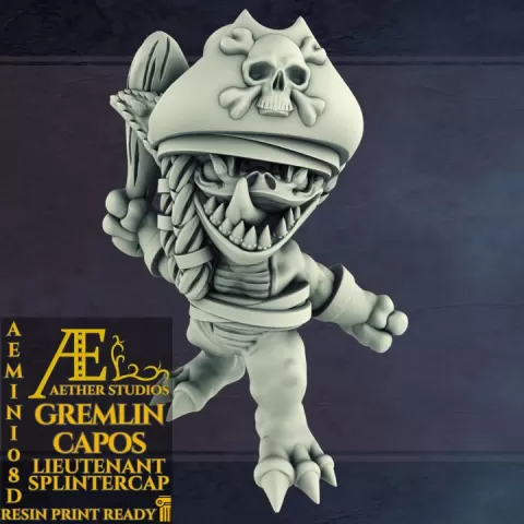 AEMINI08D - Lt. Splintercap by Aether Studios