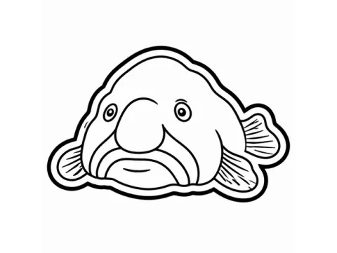 Blobfish Cookie Cutter