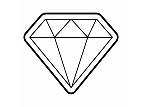 Diamond Cookie Cutter
