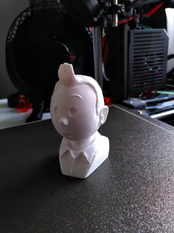 Tintin Bust