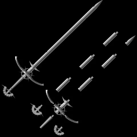 DARK CRUSADER GREATSWORD LORDS OF THE FALLEN LIFE SIZE – COSPLAY FAN ART STL by Abyss Art Studio