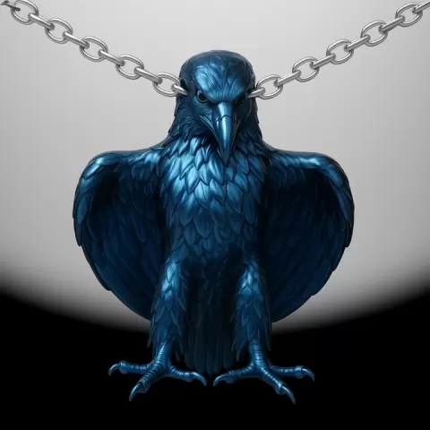 A Roman Limestone Eagle Necklace – Symbol of Power and Freedom by muguet