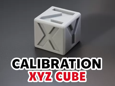 XYZ Calibration Cube
