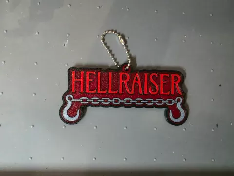 HHN 35 2026 Hellraiser House Keychain