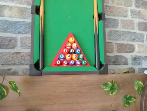 Vertical Mini Pool Ball Display Rack