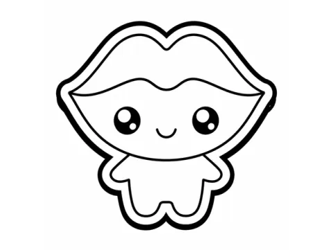 Lips Cookie Cutter
