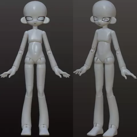 Splatoon BJD (personal use)