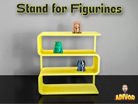 Parametric Modern Stand for Figurines and gadgets