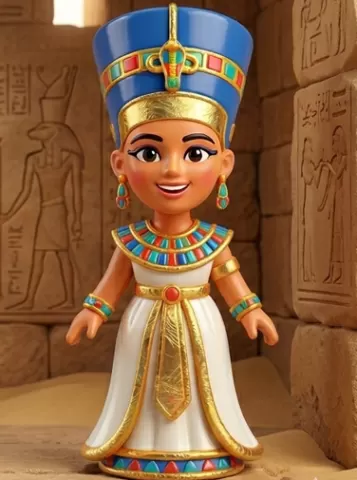 Egyptian Queen Inspired Statue