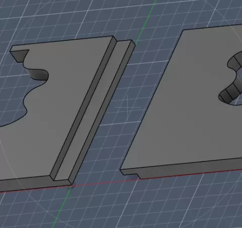 vienna case clock pediment base template