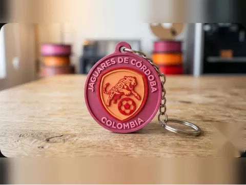 Llavero Jaguares de Córdoba | Escudo de Córdoba 3D