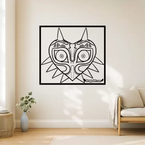 The Legend of Zelda's Master Sword The Legend Of Zeldas Master Sword The Gerudos Mask Wall Art Framed