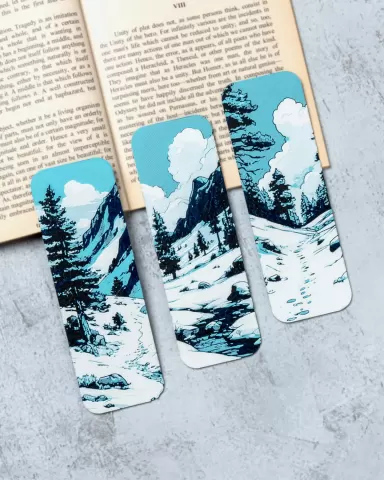 Winter Trails Bookmarks