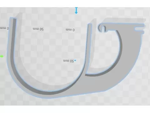 Headband wire shelf bracket