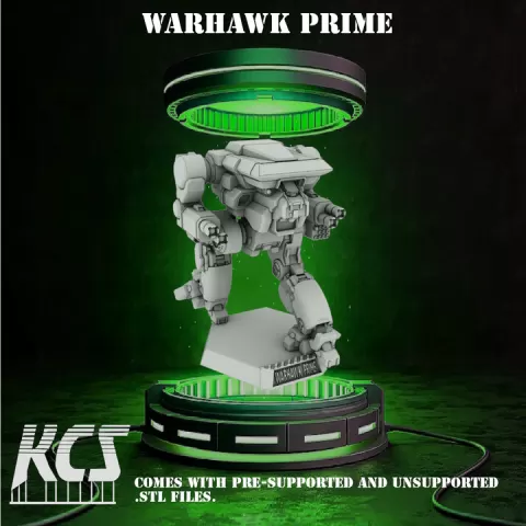 Battletechnology Warhawk Prime by Mark Hazell