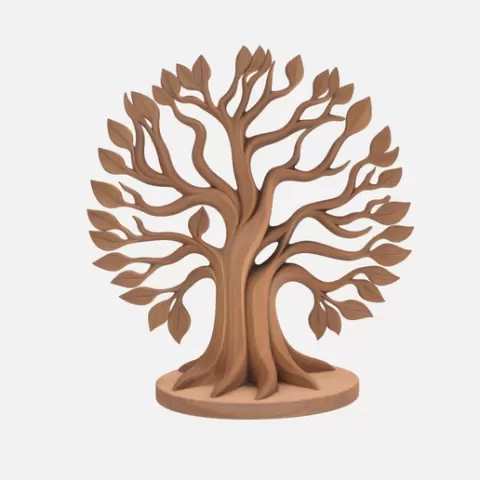 Tree of Life Jewelry Stand, Elegant Bracelets and Necklace Organizer