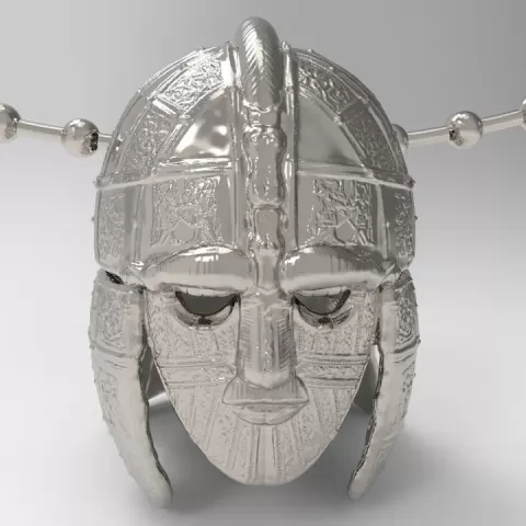 Sutton Hoo Helmet Necklace – Wear the Legacy of History by muguet