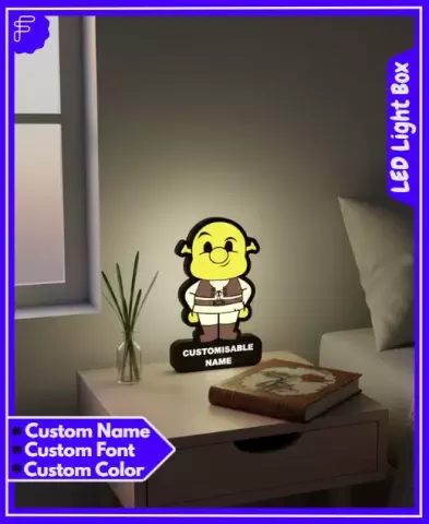 Chibi Shrek - LED Lightbox
