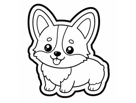 Corgi Cookie Cutter