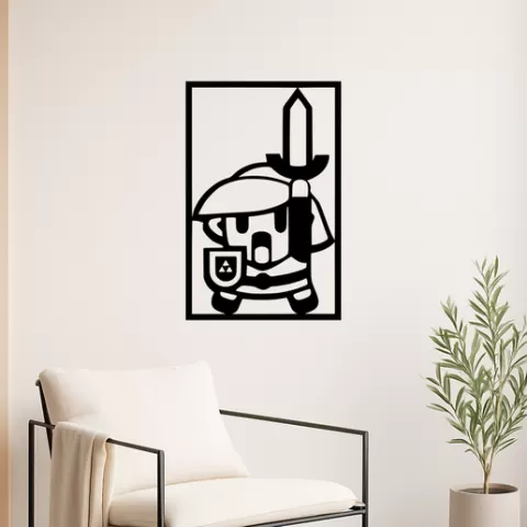 The Legend of Zelda's Master Sword The Legend Of Zeldas Master Sword Links Hat Wall Art Framed