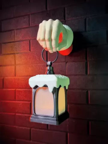 Santa Lantern Holder
