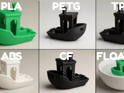 BENCHYS (PLA-PETG-TPU-ABS-CF-FLOATING)