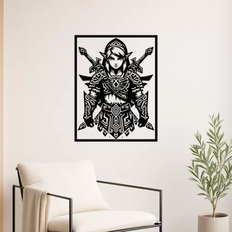 The Legend of Zelda's Master Sword The Legend Of Zeldas Master Sword Ganons Skull Wall Art Framed