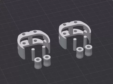 Rodillos Adicionales para Soporte TPU de RedMagic