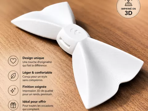 NŒUD PAPILLON 3D