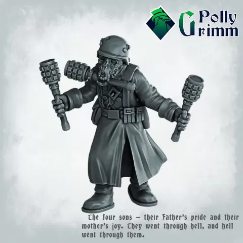 Fantasy and historic miniatures for tabletop games. The Unhallowed Farm. Fourth Son by PollyGrimm