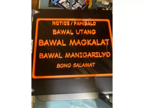 Sari Sari store sign