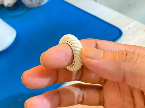 Twisted Rope Fidget Ring