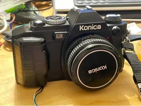 Phantom battery for DSLR Konica FS-1