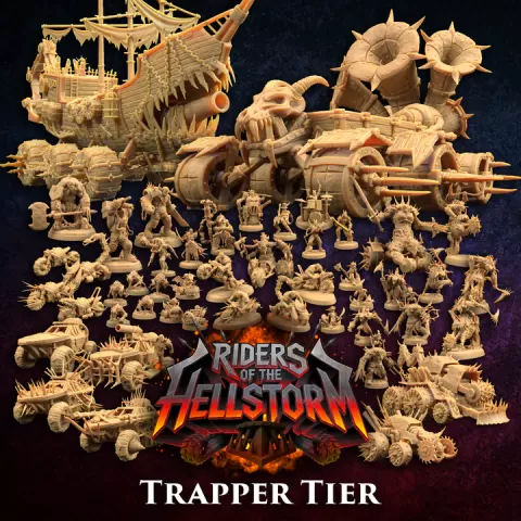 Riders of The Hellstorm | Trapper Tier | PRESUPPORTED by The Dragon Trappers Lodge