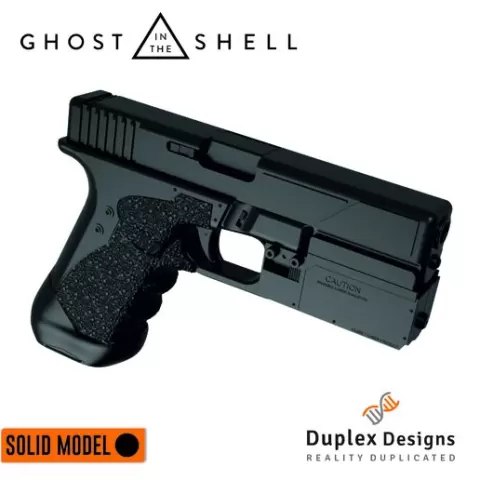 Ghost In The Shell Section 9 Glock 17 Solid Model